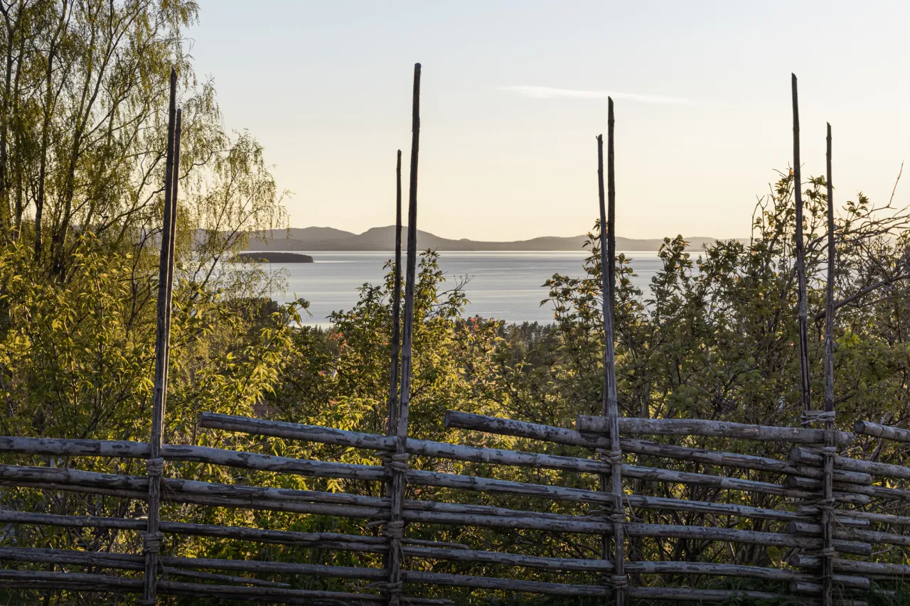Vy från Tällberg över Siljan.
