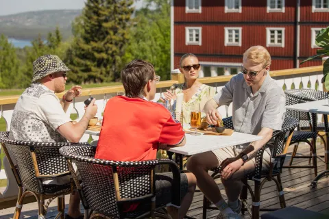 Mat på Verandan.