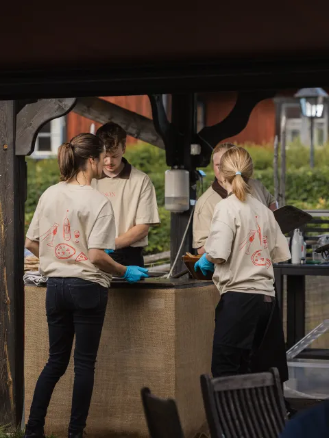 Personal på Dalmål Kafé & Hantverk